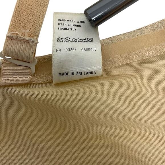 Elomi Womens Convertible Strapless Bra Beige 38F Molded Cups Underwire - Picture 7 of 8